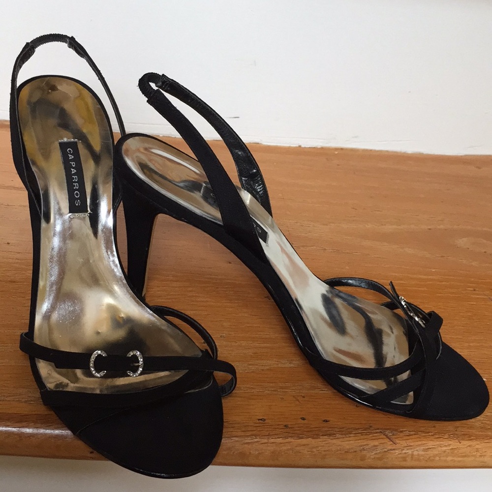 Caparros Exquisite/Delicate Strap Evening Sandals - image 1